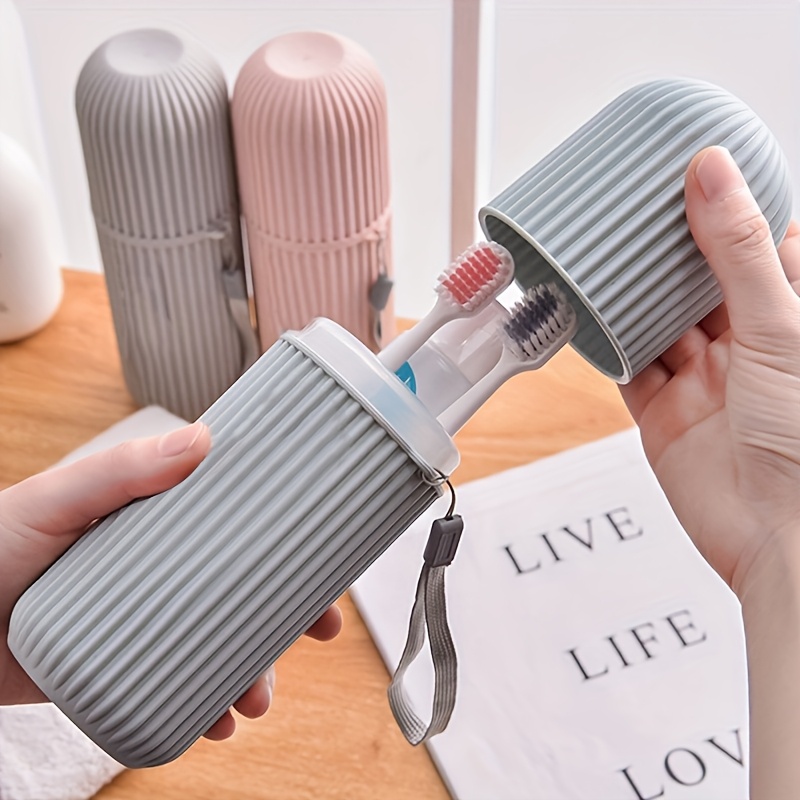 Travel Toothbrush Set, Includes A Portable Storage Case, Rinsing Cup, And Toothpaste Holder, Designed Compactly For Oral The Go.
Travel Toothbrush Set, Includes A Portable Storage Case, Rinsing Cup, And Toothpaste Holder, Designed Compactly For Oral The Go.
