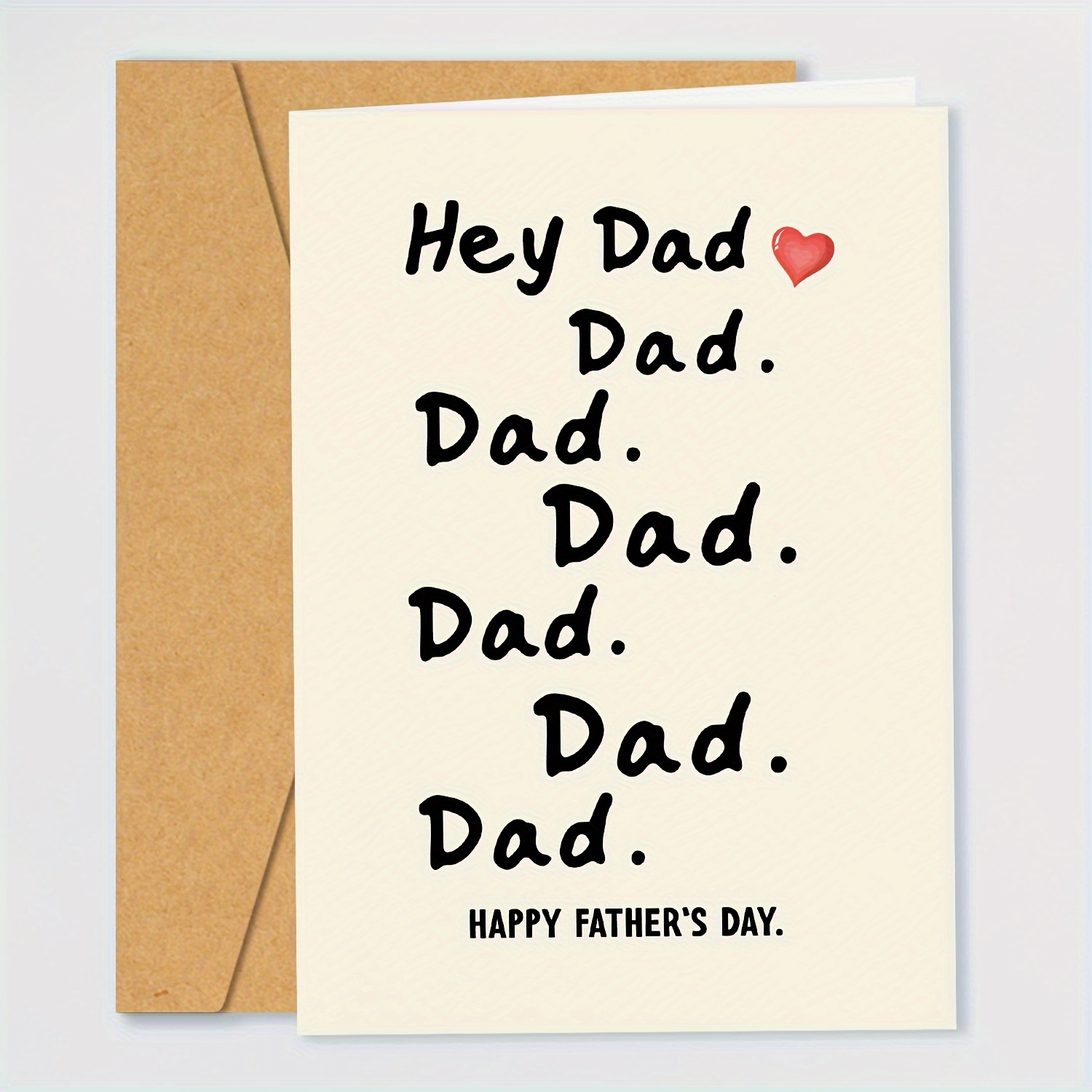 1pc Father's Day Greeting Card With Envelope, Creative Father's Day Gift Card, Happy Father's Day Card
1pc Father's Day Greeting Card With Envelope, Creative Father's Day Gift Card, Happy Father's Day Card