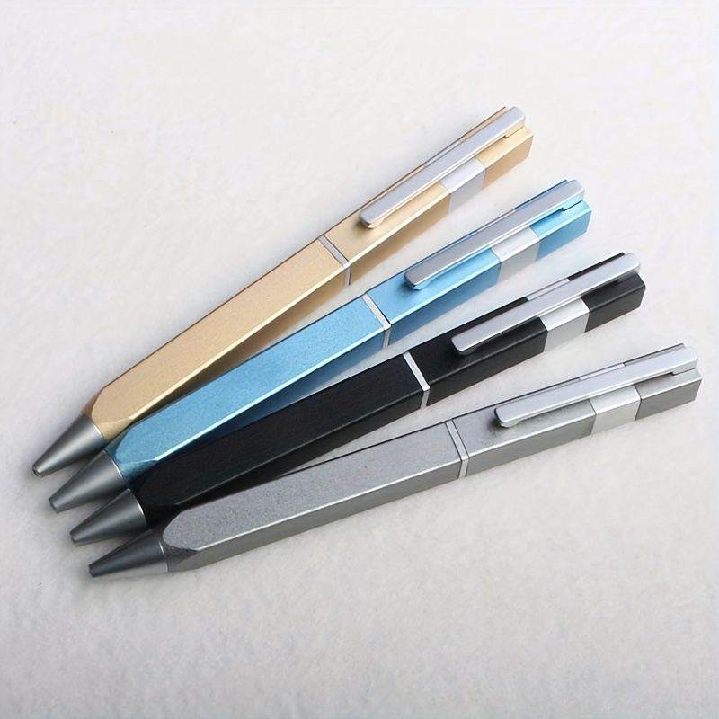 Luxury Metal Ballpoint Pens - Personalized, Twist Closure, Square Body, Medium Point, Durable Stick Construction, Ideal For Professional Use - Pack Of 1 (assorted Colors)
Luxury Metal Ballpoint Pens - Personalized, Twist Closure, Square Body, Medium Point, Durable Stick Construction, Ideal For Professional Use - Pack Of 1 (assorted Colors)