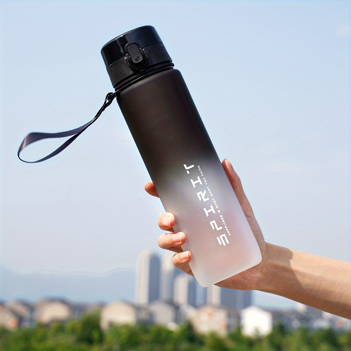 1pc, Gradient Color Water Cup, Household Portable Outdoor Water Bottle, Suitable For Outdoor Sports, Fitness, Camping Portable Travel Cup, Back To School Supplies
1pc, Gradient Color Water Cup, Household Portable Outdoor Water Bottle, Suitable For Outdoor Sports, Fitness, Camping Portable Travel Cup, Back To School Supplies