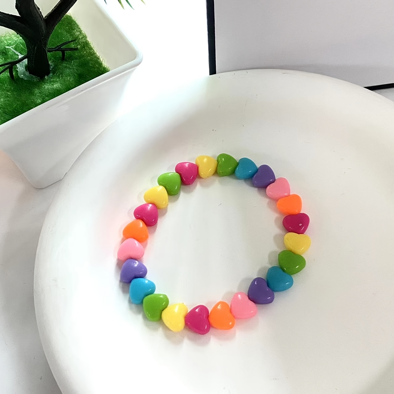 Bracelet de Perles en Résine , et Créatif, , Convient pour et les Fêtes, Bracelet pour Dames
Bracelet de Perles en Résine , et Créatif, , Convient pour et les Fêtes, Bracelet pour Dames
