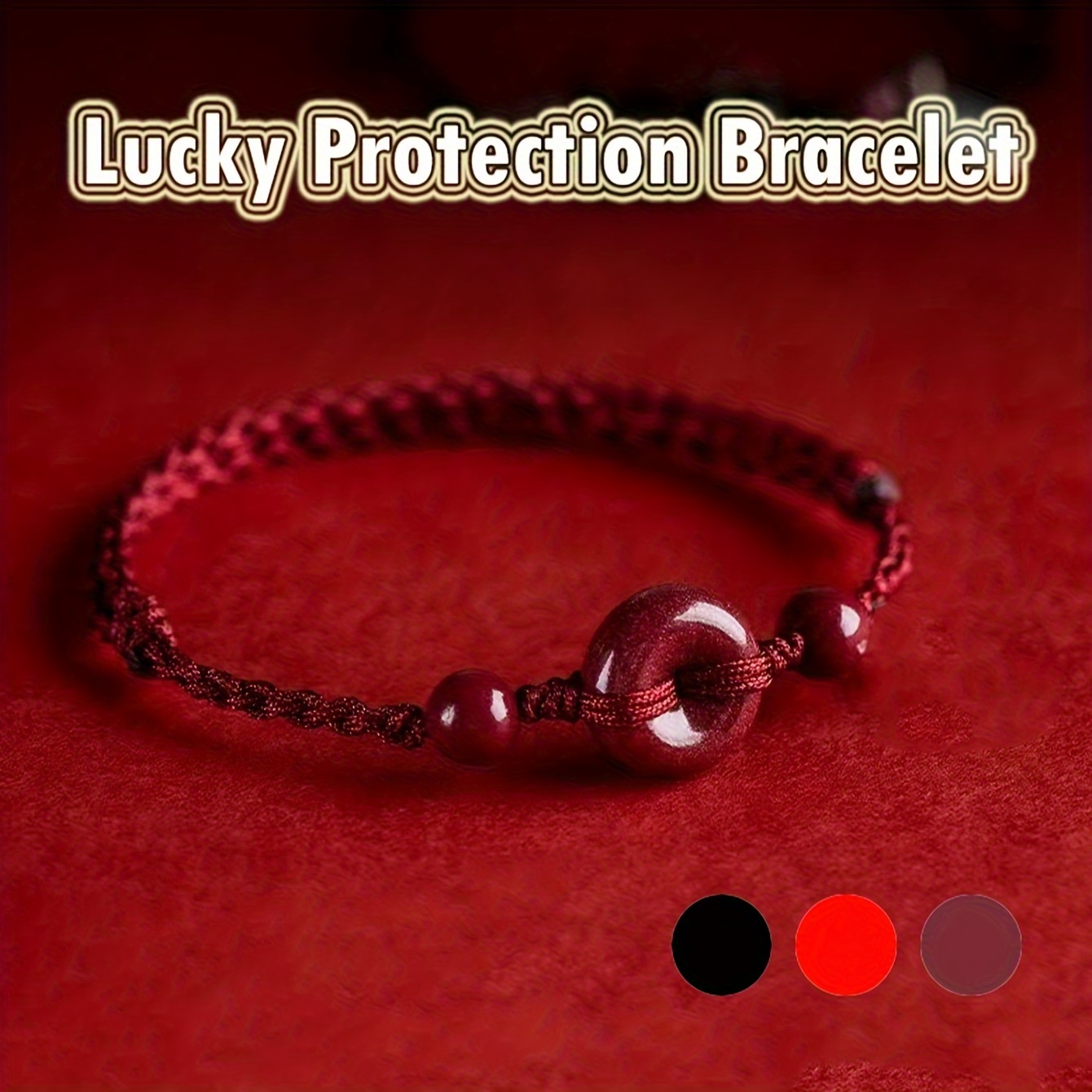 1pc Handmade Red Rope Braided Bracelet, Protection Bracelet For Women Men Birthday Holiday Gift
1pc Handmade Red Rope Braided Bracelet, Protection Bracelet For Women Men Birthday Holiday Gift