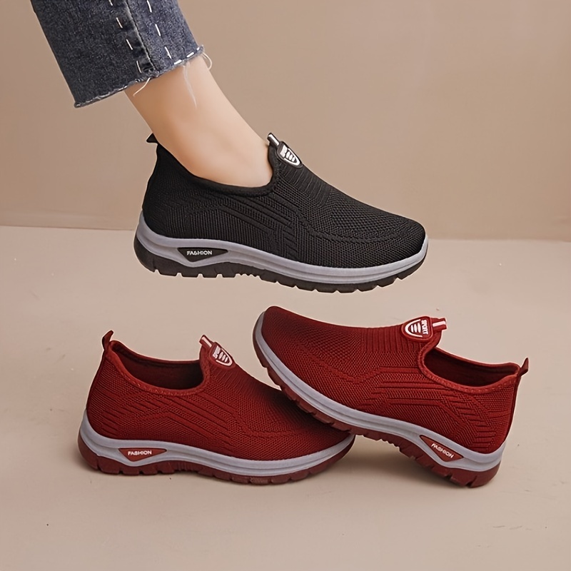 Women's Breathable Slip-on Sneakers, Low Top Sports Running Shoes, Casual Walking Shoes
Women's Breathable Slip-on Sneakers, Low Top Sports Running Shoes, Casual Walking Shoes