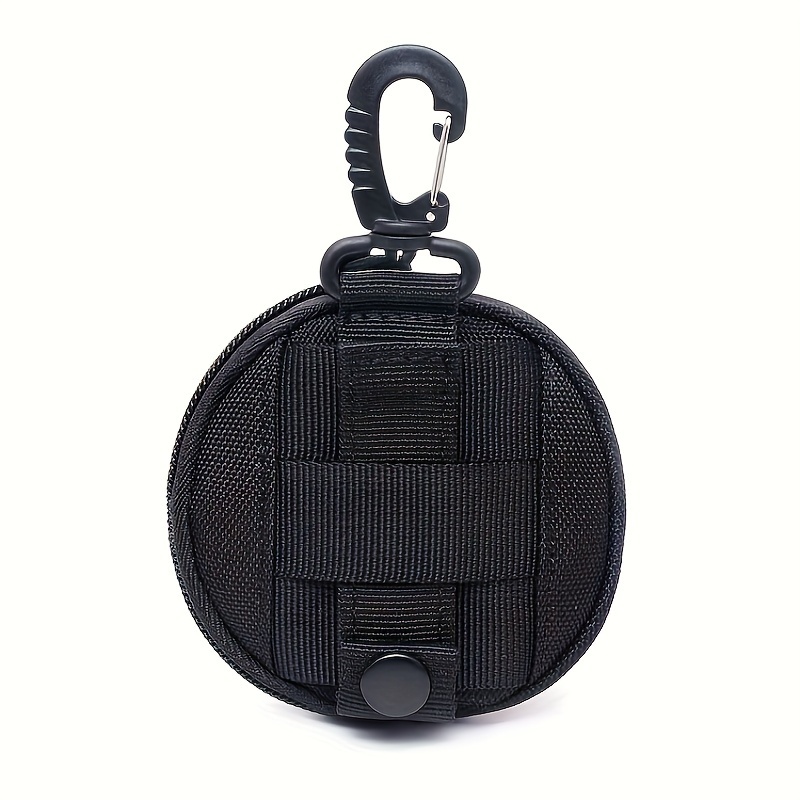Portable Mini Coin Purse, Waterproof Earphone Storage Pouch, Simple Style Key Holder With Carabiner Clip, Outdoor Accessory
Portable Mini Coin Purse, Waterproof Earphone Storage Pouch, Simple Style Key Holder With Carabiner Clip, Outdoor Accessory