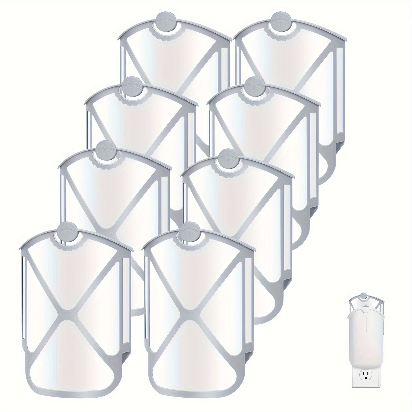 8 Pack Flying Insect Trap Refill Kit, Fly Trap Refill Cartridges Kit No Equipment-compatible With M364 Suitable For Kitchens, Bathrooms, Garages, And Living Spaces, Among Other Places
8 Pack Flying Insect Trap Refill Kit, Fly Trap Refill Cartridges Kit No Equipment-compatible With M364 Suitable For Kitchens, Bathrooms, Garages, And Living Spaces, Among Other Places