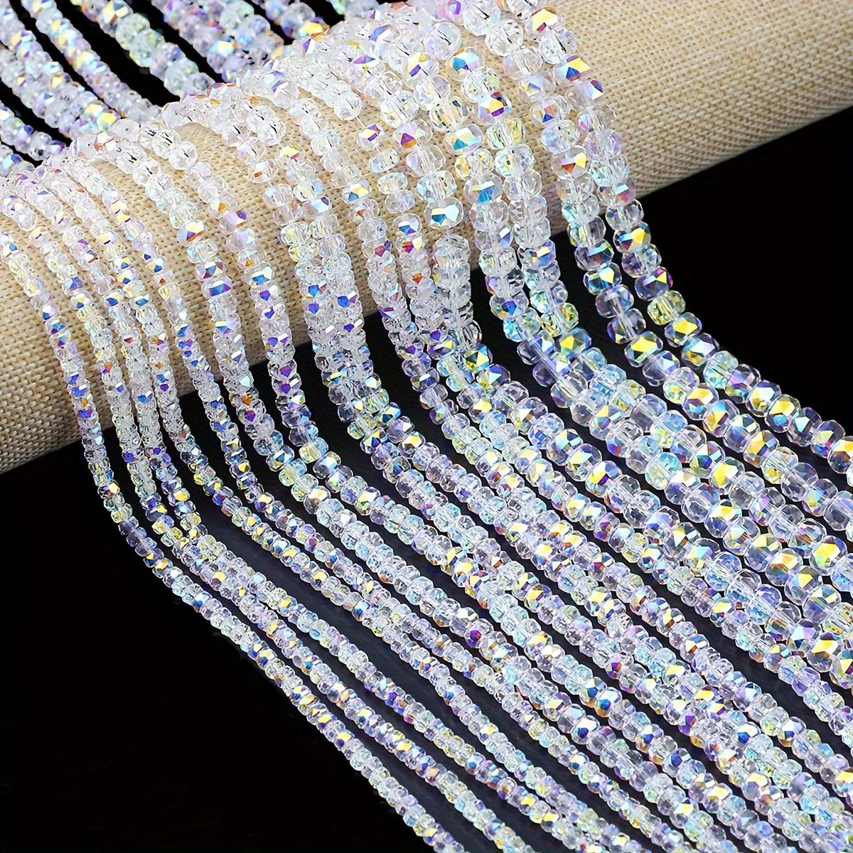 White Round Glass Beads 4/6/8mm, Ab Color Spacer Beads For Making - Ideal For Bracelets, Necklaces, Earrings, Shoe And Clothing Accessories
White Round Glass Beads 4/6/8mm, Ab Color Spacer Beads For Making - Ideal For Bracelets, Necklaces, Earrings, Shoe And Clothing Accessories
