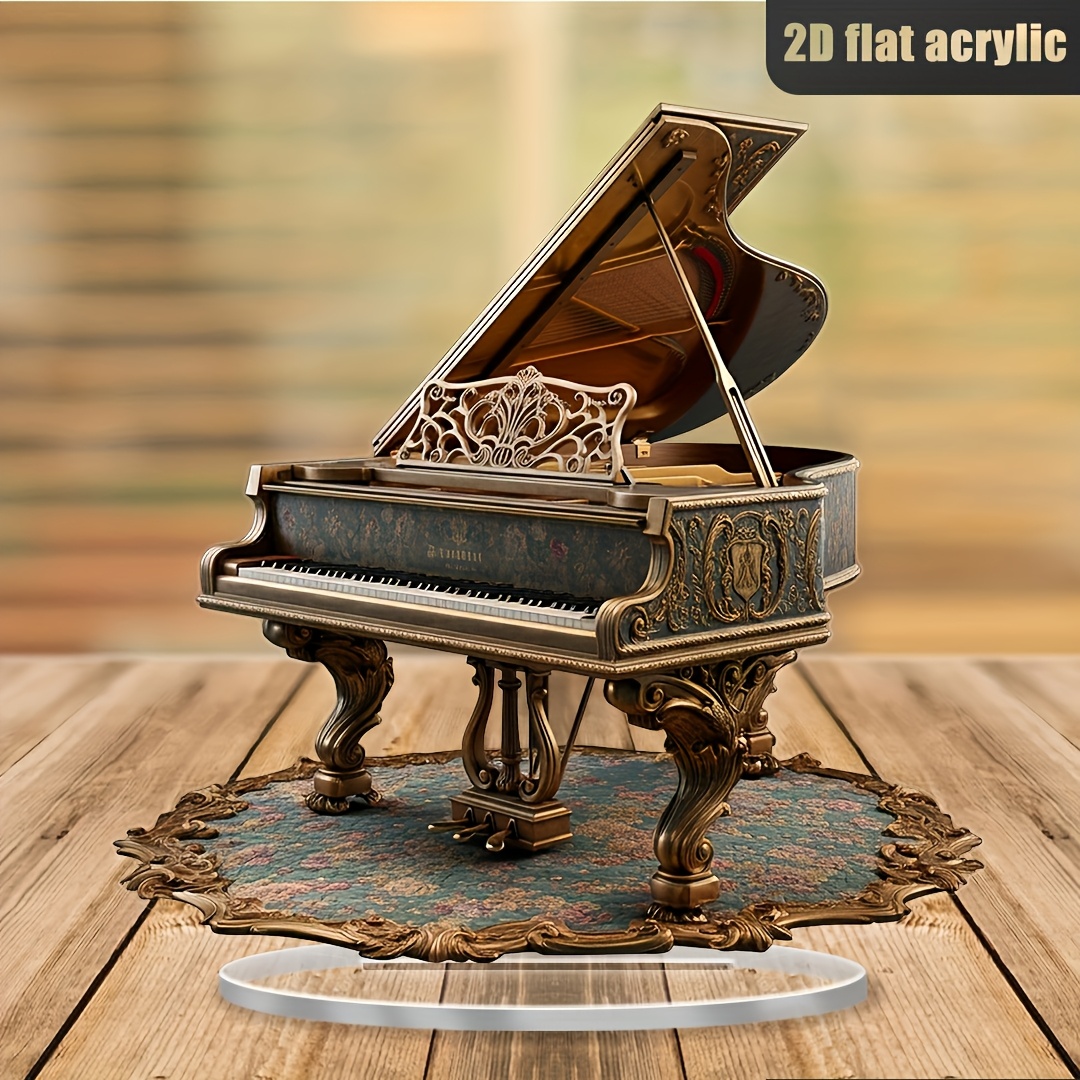 2d Flat 1pc, Decoration, Acrylic Desktop Decoration Ornament, With A Built- Suitable For Multifunctional Indoor And Outdoor Decoration In Home Offices And Rooms, A Good Gift
2d Flat 1pc, Decoration, Acrylic Desktop Decoration Ornament, With A Built- Suitable For Multifunctional Indoor And Outdoor Decoration In Home Offices And Rooms, A Good Gift
