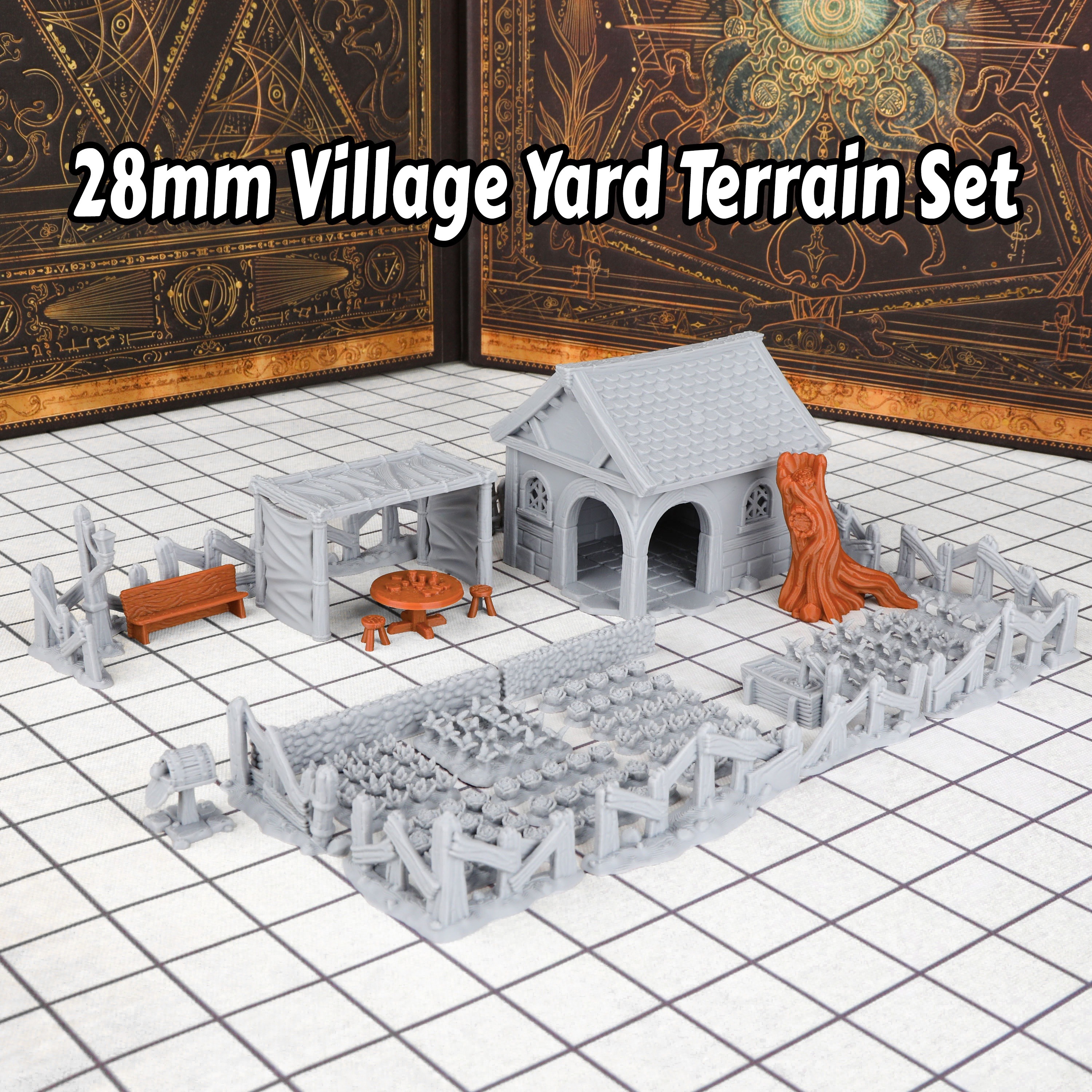 Omglobal 47pcs 28mm Village Yard Building Set, Dnd Accessories, Rpg Role Play Game Tabletop Decor, Uncharged Plastic Dm Gift
Omglobal 47pcs 28mm Village Yard Building Set, Dnd Accessories, Rpg Role Play Game Tabletop Decor, Uncharged Plastic Dm Gift