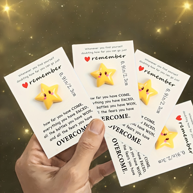40/80pcs Pocket Hug Card - Resin Decor With Encouraging Greetings - Birthday, Wedding, Valentines Day, Or Isolation - & Room Decor, A Quirky Touch For
40/80pcs Pocket Hug Card - Resin Decor With Encouraging Greetings - Birthday, Wedding, Valentines Day, Or Isolation - & Room Decor, A Quirky Touch For