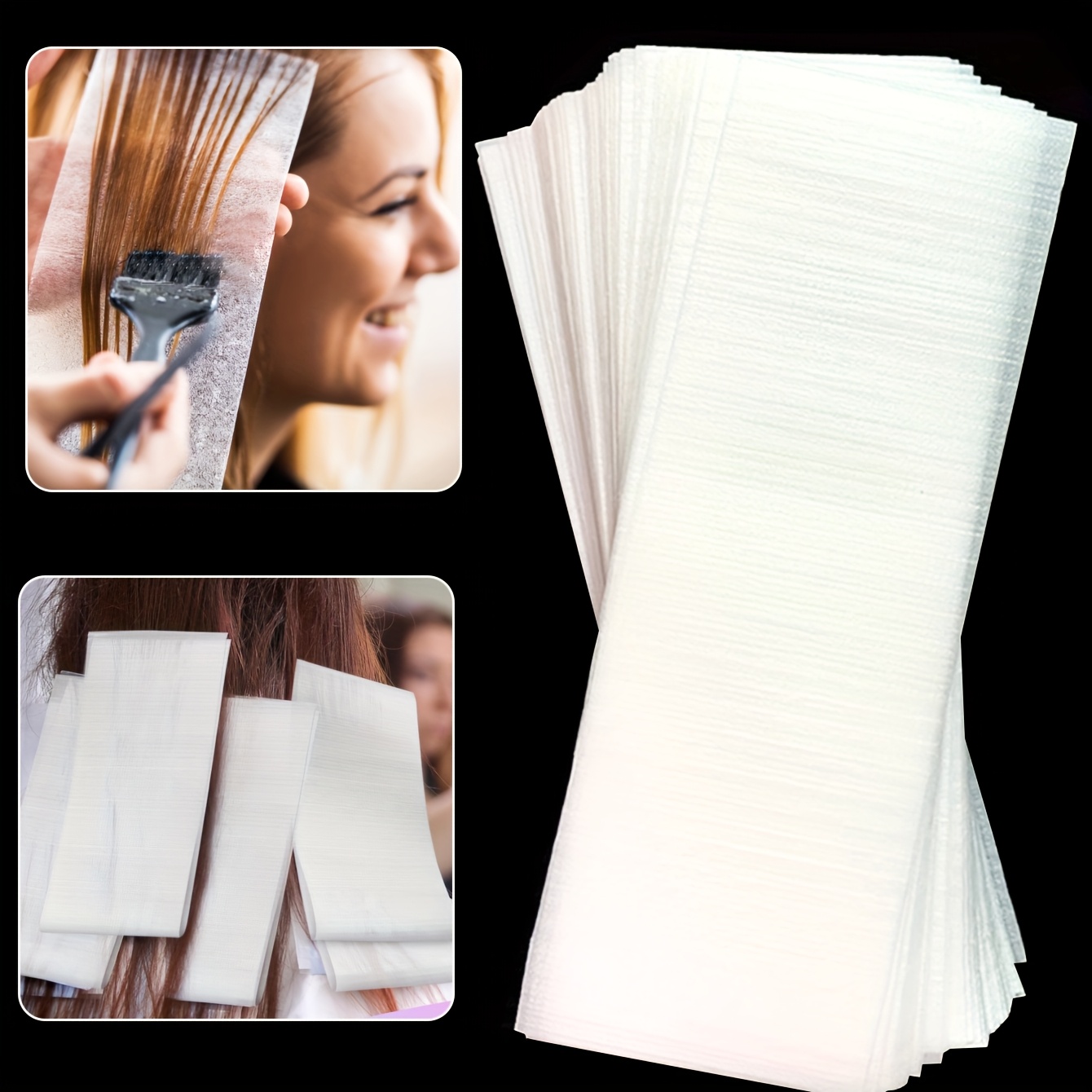 1 Pack Professional Hair Coloring Paper, Unscented Salon-grade Hair Dyeing Isolation Sheets, Alternative To Aluminum Foil, For Balayage And Ombre Techniques
1 Pack Professional Hair Coloring Paper, Unscented Salon-grade Hair Dyeing Isolation Sheets, Alternative To Aluminum Foil, For Balayage And Ombre Techniques