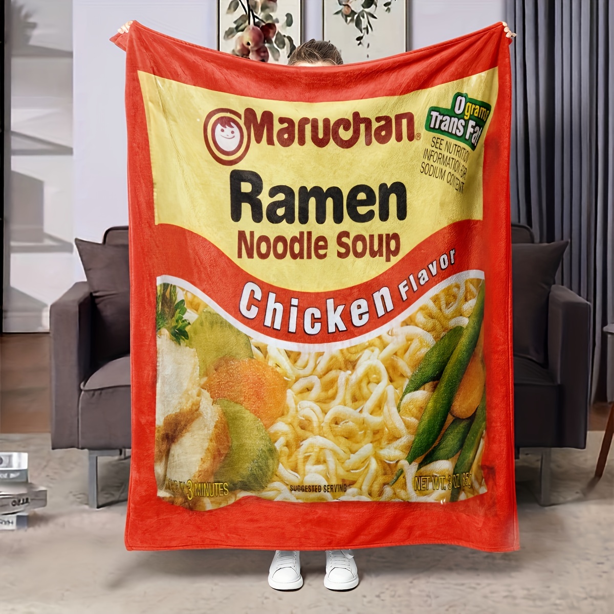 1pc Instant Chicken Soft Cozy Lightweight Flannel Fluffy Microfiber All Season Funny Food Blanket Fuzzy Plush Throw Blankets For Couch Sofa Bed
1pc Instant Chicken Soft Cozy Lightweight Flannel Fluffy Microfiber All Season Funny Food Blanket Fuzzy Plush Throw Blankets For Couch Sofa Bed