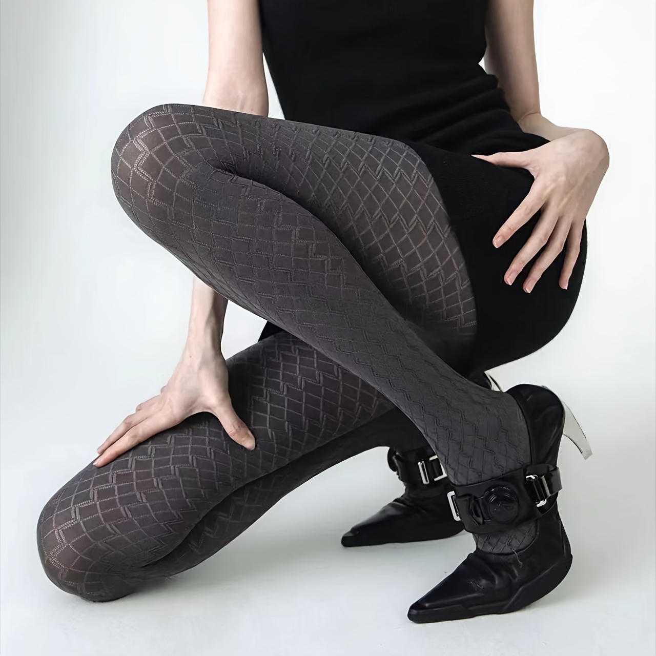 1 Pair, Women's Slim Tights, Argyle Pattern, 3d Textured Hosiery, Solid Color, Wave Stripe Detail, Semi Opaque For Koningsdag/king's Day
1 Pair, Women's Slim Tights, Argyle Pattern, 3d Textured Hosiery, Solid Color, Wave Stripe Detail, Semi Opaque For Koningsdag/king's Day