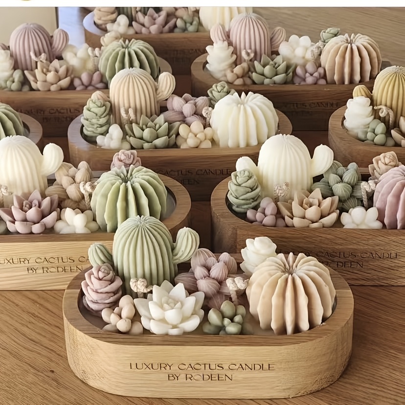 9pcs Silicone Succulent Plant Candle Molds, 3d Resin Molds For Diy Scented Candles Soap
9pcs Silicone Succulent Plant Candle Molds, 3d Resin Molds For Diy Scented Candles Soap