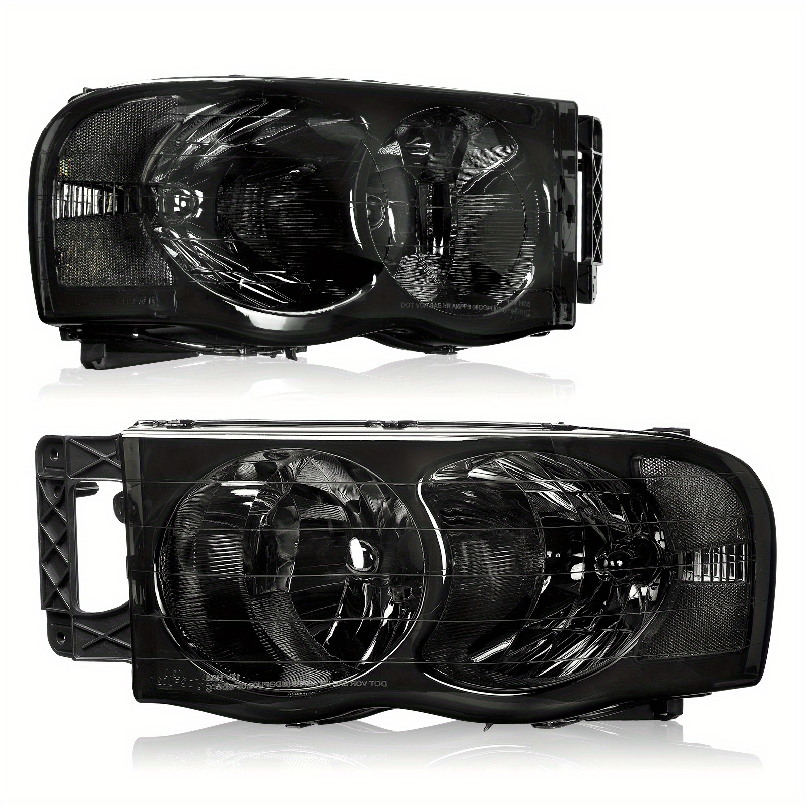 Headlights For Dodge Ram 1500 2500 3500 2002 2003 2004 2005 Pickup Headlamp Replacement Smoke Lens Clear Reflector
Headlights For Dodge Ram 1500 2500 3500 2002 2003 2004 2005 Pickup Headlamp Replacement Smoke Lens Clear Reflector