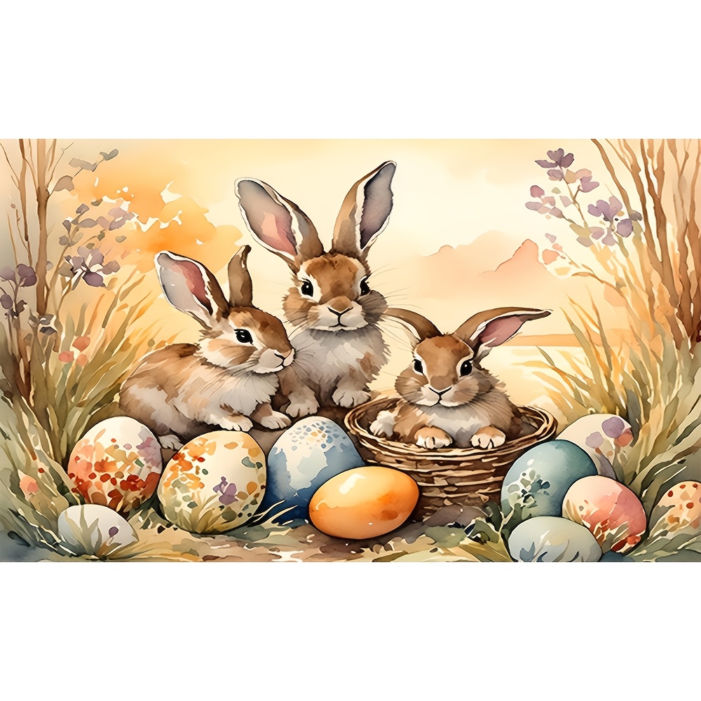 1pc Diy 5d Diamond Painting Kit, Round Acrylic Diamonds, Rabbit & Animal Art, Home Decor, Indoor Wall Art For Relaxation And Gifting
1pc Diy 5d Diamond Painting Kit, Round Acrylic Diamonds, Rabbit & Animal Art, Home Decor, Indoor Wall Art For Relaxation And Gifting