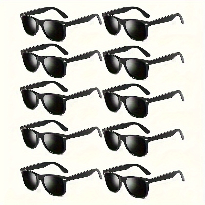 2pcs/10pcs Retro Square Fashion Glasses Men's And Women' Fashion Glasses Suitable For Driving Beach Travel Party Holiday
2pcs/10pcs Retro Square Fashion Glasses Men's And Women' Fashion Glasses Suitable For Driving Beach Travel Party Holiday