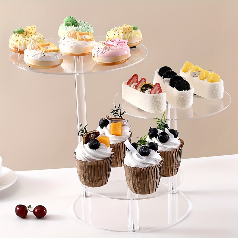 Set, Clear Round Acrylic Cake Stands, Round Plastic Cake Towers, Perfect For Parties And Celebrations, Wedding Decor, Wedding Supplies
Set, Clear Round Acrylic Cake Stands, Round Plastic Cake Towers, Perfect For Parties And Celebrations, Wedding Decor, Wedding Supplies