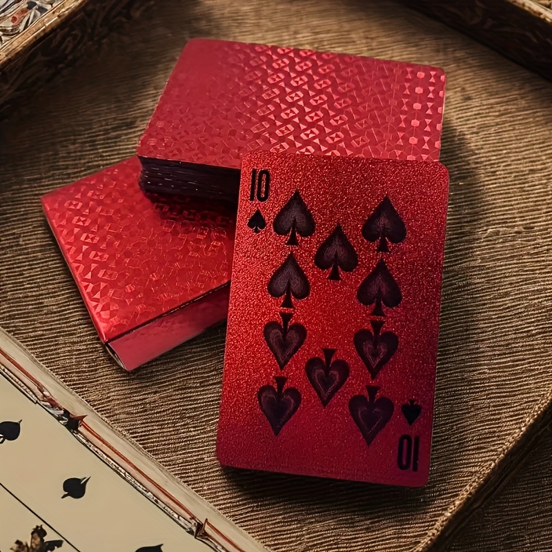 High-end Playing Cards, Waterproof Playing Cards, Party Playing Cards, Plastic Playing Cards Suitable For Family Party
High-end Playing Cards, Waterproof Playing Cards, Party Playing Cards, Plastic Playing Cards Suitable For Family Party