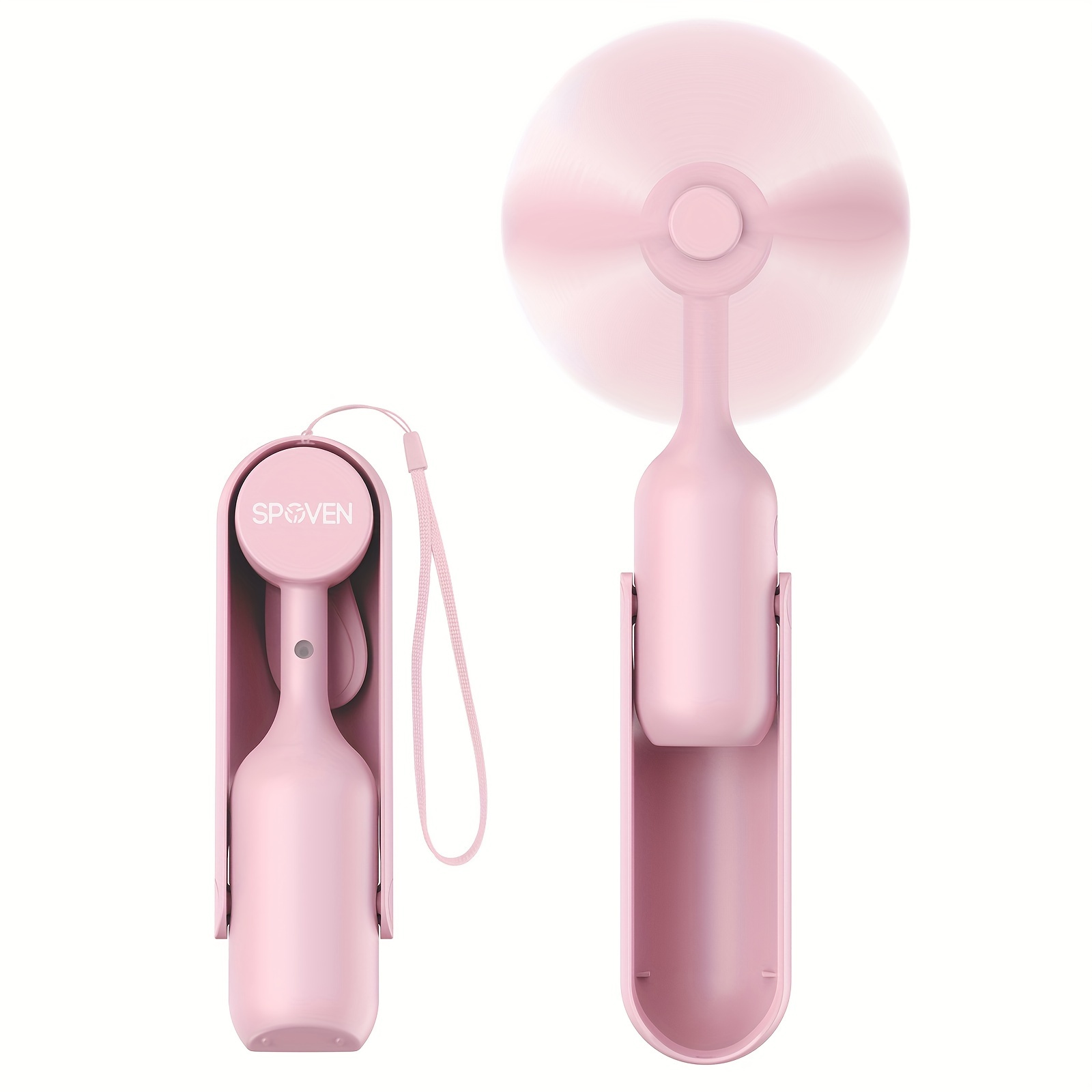 Spoven Mini Handheld Fan, Foldable Portable Hand Fan With Usb Rechargeable Battery, Small Pocket Personal Fan For Summer Girls Women Men Office Outdoor Travel
Spoven Mini Handheld Fan, Foldable Portable Hand Fan With Usb Rechargeable Battery, Small Pocket Personal Fan For Summer Girls Women Men Office Outdoor Travel