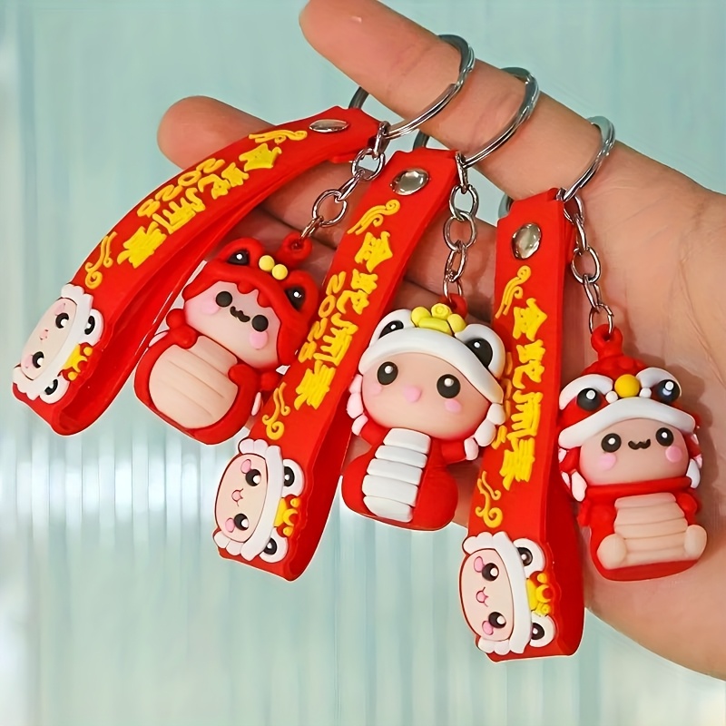 3pcs/6pcs Snake Year Keychain, - Soft Glue Backpack Pendant, Decorative Car Key Chain, New Year Small Gift
3pcs/6pcs Snake Year Keychain, - Soft Glue Backpack Pendant, Decorative Car Key Chain, New Year Small Gift