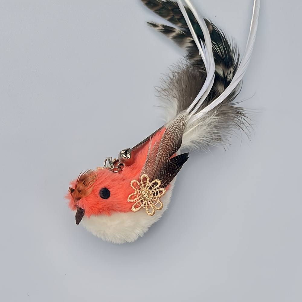 Interactive Feathered Bird Cat Toy - Plush, Battery- And Exercise Accessory For All Breeds Cat Bird Toy
Interactive Feathered Bird Cat Toy - Plush, Battery- And Exercise Accessory For All Breeds Cat Bird Toy