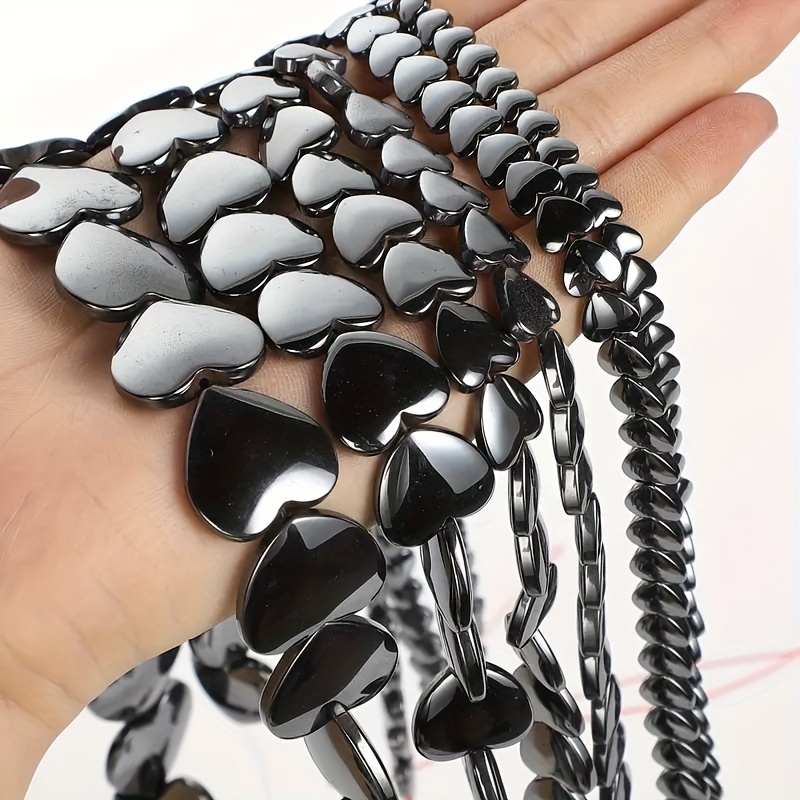 Natural Hematite Stone Beads 100/70/55 Pieces - Curved Heart Shaped Beads For Diy Jewelry Making, Necklace, Bracelet, Earring, And Pendant Crafting Accessories
Natural Hematite Stone Beads 100/70/55 Pieces - Curved Heart Shaped Beads For Diy Jewelry Making, Necklace, Bracelet, Earring, And Pendant Crafting Accessories