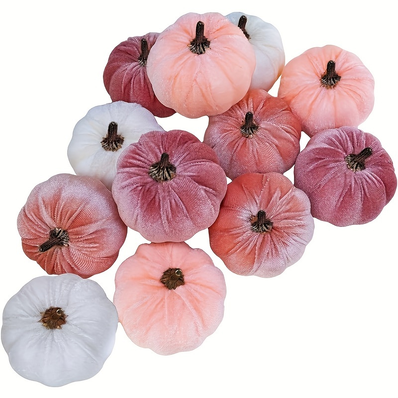 12pcs Pumpkins - Halloween & Decor, Blush , And Foam , For Fall , , Table Decoration, No Needed, Decorations
12pcs Pumpkins - Halloween & Decor, Blush , And Foam , For Fall , , Table Decoration, No Needed, Decorations