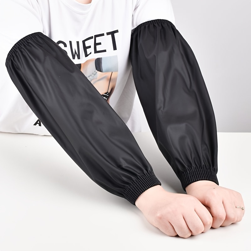 1 Pair Waterproof Leather Arm Sleeves - , Oil-resistant For Kitchen & Household Tasks
1 Pair Waterproof Leather Arm Sleeves - , Oil-resistant For Kitchen & Household Tasks