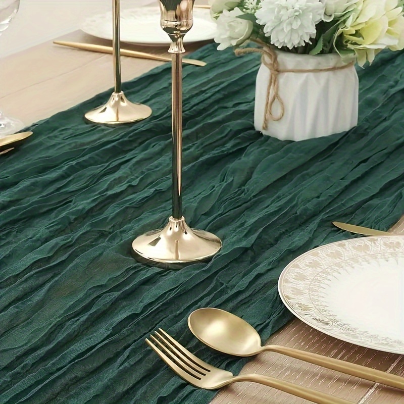 Chemise de Table Élégante en Polyester Vert Foncé, Design Bali - Parfaite pour les , Anniversaires et Décoration d'Intérieur, Atmosphérique, Festive, Nappe, Universelle
Chemise de Table Élégante en Polyester Vert Foncé, Design Bali - Parfaite pour les , Anniversaires et Décoration d'Intérieur, Atmosphérique, Festive, Nappe, Universelle