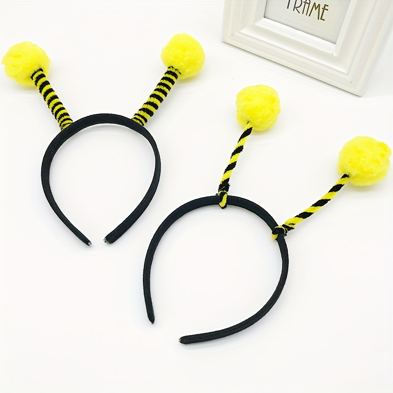 1pc Vibrant Summer Bee Headband, Fuzzy Antennas, Party Cosplay Prop, Birthday Celebration Hair Accessory, Festive 7.09in X 9.45in
1pc Vibrant Summer Bee Headband, Fuzzy Antennas, Party Cosplay Prop, Birthday Celebration Hair Accessory, Festive 7.09in X 9.45in