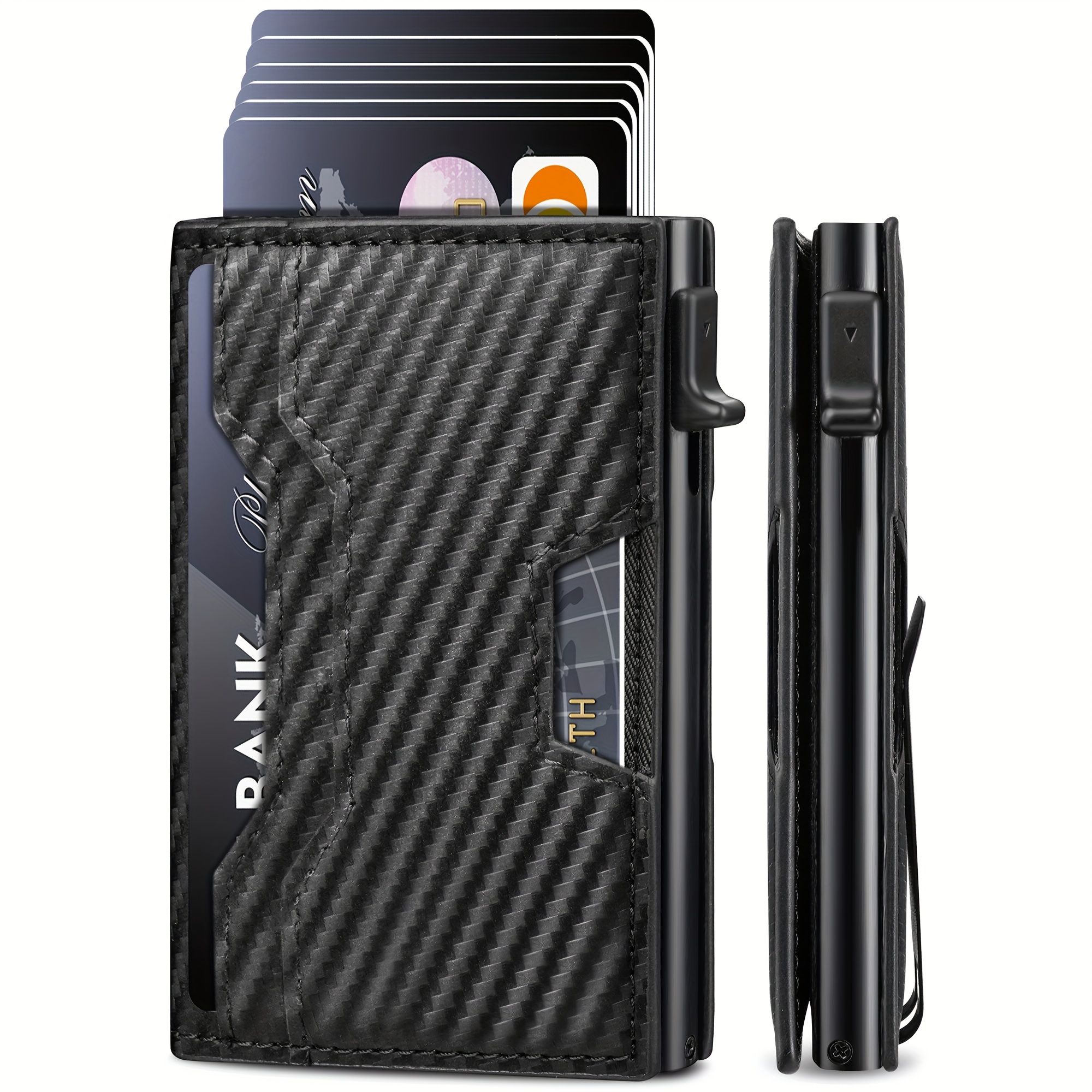 Wallet For Men, Mens Wallet Minimalist Slim Wallet, Rfid Blocking Up Wallet With Money Clip & Id Window, Metal Compact Wallet, Aluminum Credit Card Holder
Wallet For Men, Mens Wallet Minimalist Slim Wallet, Rfid Blocking Up Wallet With Money Clip & Id Window, Metal Compact Wallet, Aluminum Credit Card Holder