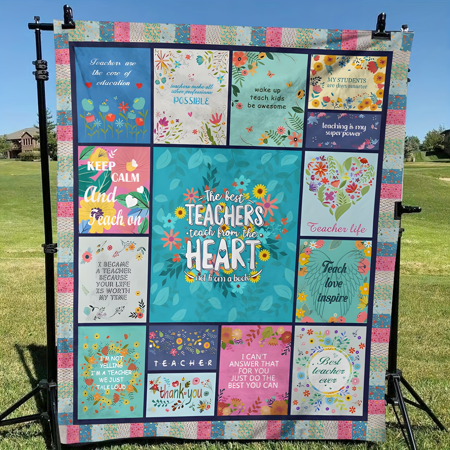 Teacher Gift Blanket Holiday Birthday Gift Blanket Soft Flannel Sofa Blanket Tv Blanket 1 Piece
Teacher Gift Blanket Holiday Birthday Gift Blanket Soft Flannel Sofa Blanket Tv Blanket 1 Piece