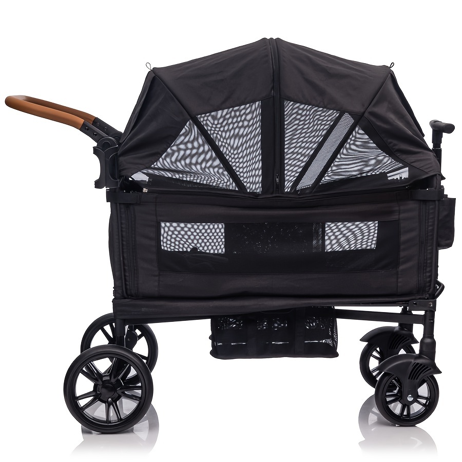 Wagon Stroller For 2 Kids & Cargo-travel Stroller Stroller Lightweight Folding Stroller For Newborn&toddler With 5-point Harness, Adjustable And , Tray Table, Cup Holder, As Halloween, Christmas Gift
Wagon Stroller For 2 Kids & Cargo-travel Stroller Stroller Lightweight Folding Stroller For Newborn&toddler With 5-point Harness, Adjustable And , Tray Table, Cup Holder, As Halloween, Christmas Gift