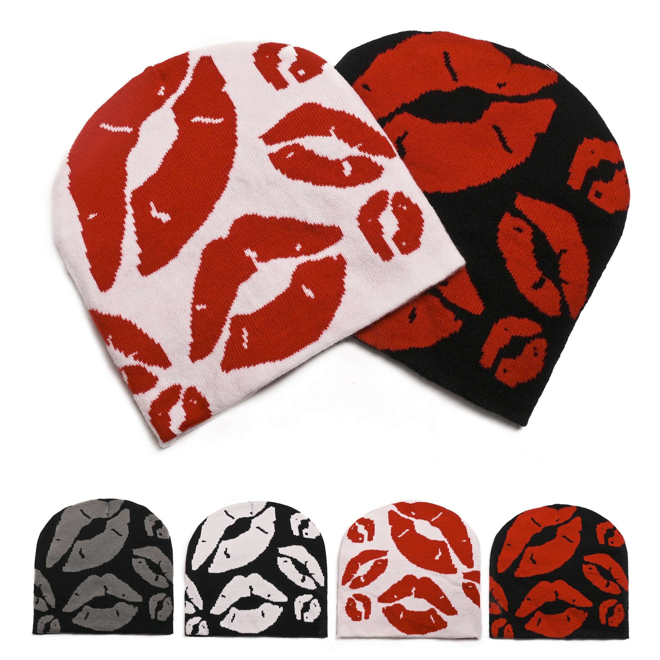 Couple's Beanie - Red Knit Skull Cap Unisex, , Warm For Autumn/winter, Lightweight Acrylic Material, Hand Washable - Outdoor
Couple's Beanie - Red Knit Skull Cap Unisex, , Warm For Autumn/winter, Lightweight Acrylic Material, Hand Washable - Outdoor