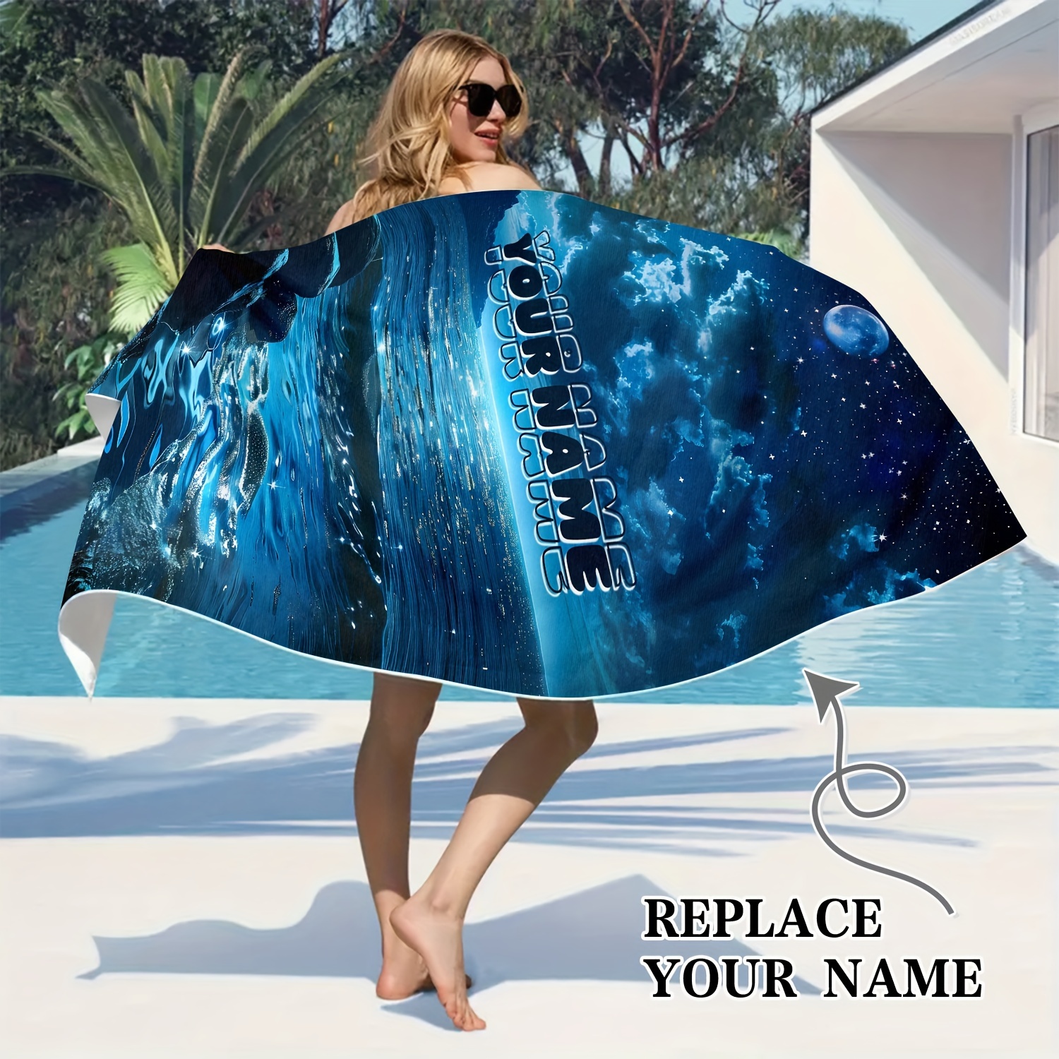 Custom Text Full Moon Beach Towel - Ultra-soft, Quick-dry & Lightweight For Pool, Yoga, Travel & Camping
Custom Text Full Moon Beach Towel - Ultra-soft, Quick-dry & Lightweight For Pool, Yoga, Travel & Camping