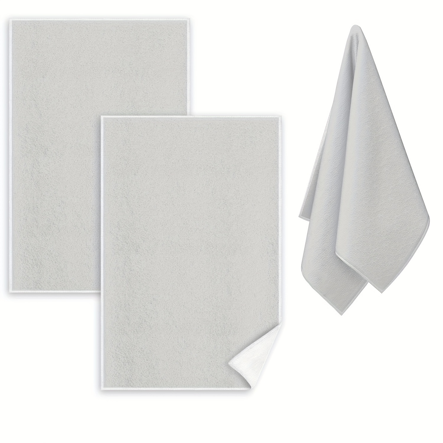 2pcs, Premium Microfiber Kitchen Towels, Contemporary Cloths, Machine Washable, Fade Resistant, Cleaning And Drying Pads For Home Decor
2pcs, Premium Microfiber Kitchen Towels, Contemporary Cloths, Machine Washable, Fade Resistant, Cleaning And Drying Pads For Home Decor