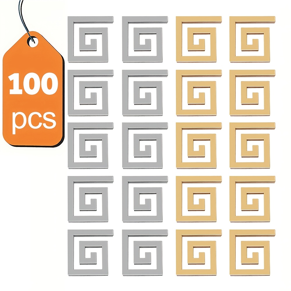 100pcs Square Acrylic Mirror Wall Stickers - Self-adhesive, No Power Needed For Decor, Ceilings,
100pcs Square Acrylic Mirror Wall Stickers - Self-adhesive, No Power Needed For Decor, Ceilings,