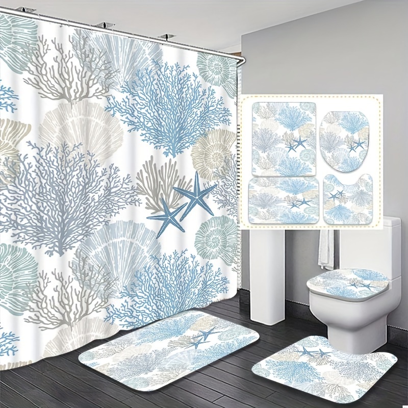 4pcs Creative Style Shower And Cushion Set, Halloween Decorative, Bathroom Shower Carpet, Bathroom Home Shower, Waterproof, Bathroom Carpet, Toilet U-shaped Cushion, Toilet Lid, 12 Hooks
4pcs Creative Style Shower And Cushion Set, Halloween Decorative, Bathroom Shower Carpet, Bathroom Home Shower, Waterproof, Bathroom Carpet, Toilet U-shaped Cushion, Toilet Lid, 12 Hooks