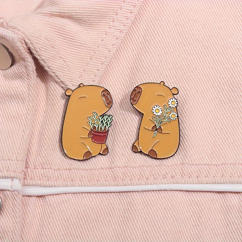 Flixblany Cute Dolphin Enamel Pins - 1/2pcs Set Alloy Brooches For Backpacks, Hats, Clothing - No Charm Decorations - Floral And Potted Plant Design Accessories For
Flixblany Cute Dolphin Enamel Pins - 1/2pcs Set Alloy Brooches For Backpacks, Hats, Clothing - No Charm Decorations - Floral And Potted Plant Design Accessories For
