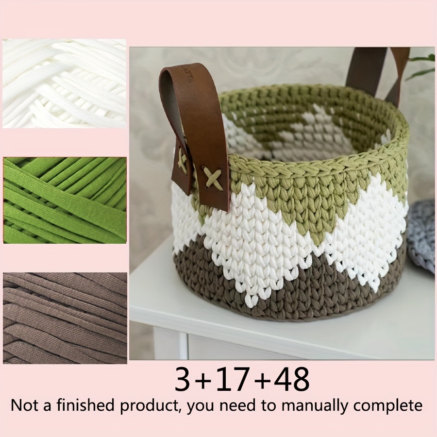 3 Units/pieces (100g*3=300g) 100% Polyester T-shirt Fabric Yarn, Fabric Yarn, Crochet Yarn, Storage Basket Yarn, Fabric Bracelet Yarn, Bag Yarn
3 Units/pieces (100g*3=300g) 100% Polyester T-shirt Fabric Yarn, Fabric Yarn, Crochet Yarn, Storage Basket Yarn, Fabric Bracelet Yarn, Bag Yarn