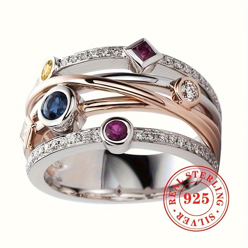 4.8g S925 Pure Silvery Design Ring With Artificial Synthetic Zirconia, Casual Party Fashion Ring For Women
4.8g S925 Pure Silvery Design Ring With Artificial Synthetic Zirconia, Casual Party Fashion Ring For Women
