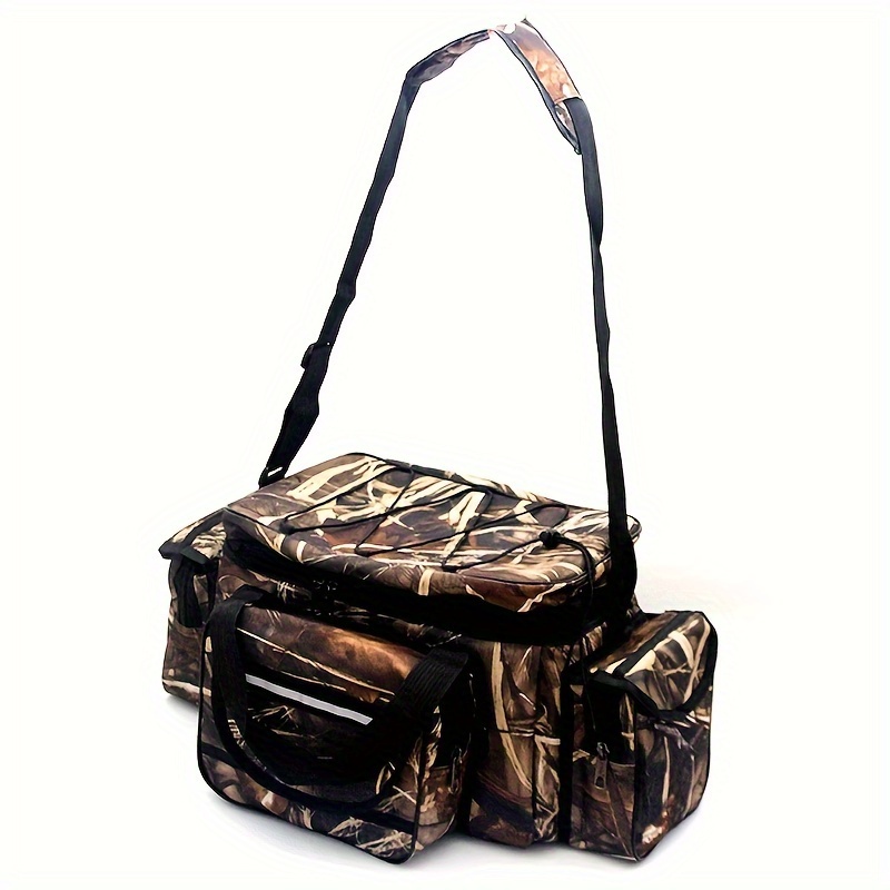 1pcs 19.6*10*12" Single Shoulder Crossbody Bag, Outdoor Large Capacity Fishing Gear Storage Bag, Fishing Special Bag
1pcs 19.6*10*12" Single Shoulder Crossbody Bag, Outdoor Large Capacity Fishing Gear Storage Bag, Fishing Special Bag