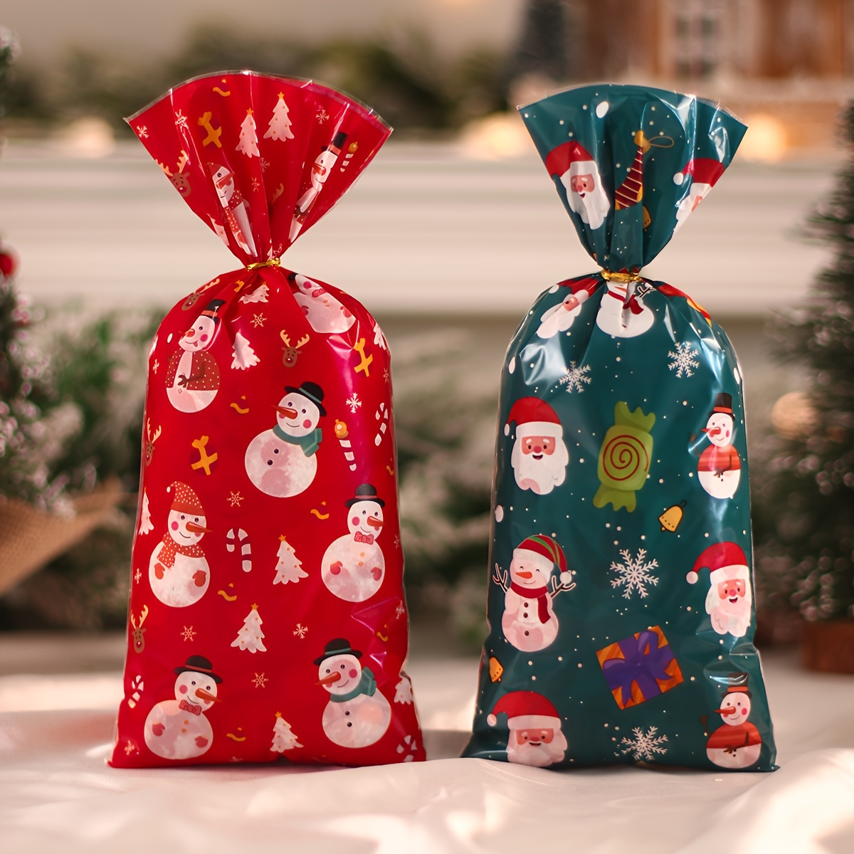 25/50pcs Christmas Bag, Christmas Bag Bag, Santa Elk Christmas Tree Pattern Bag, A - Storage Bag For Families, For Christmas To Add
25/50pcs Christmas Bag, Christmas Bag Bag, Santa Elk Christmas Tree Pattern Bag, A - Storage Bag For Families, For Christmas To Add