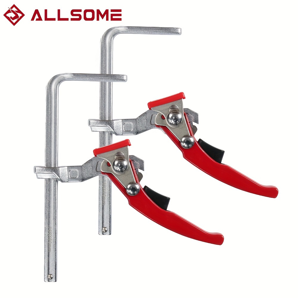 2pcs Alloy Steel Quick Ratchet Track Saw Guide Rail Clamp Mft Clamp For Mft Table And Guide Woodworking Clamp
2pcs Alloy Steel Quick Ratchet Track Saw Guide Rail Clamp Mft Clamp For Mft Table And Guide Woodworking Clamp