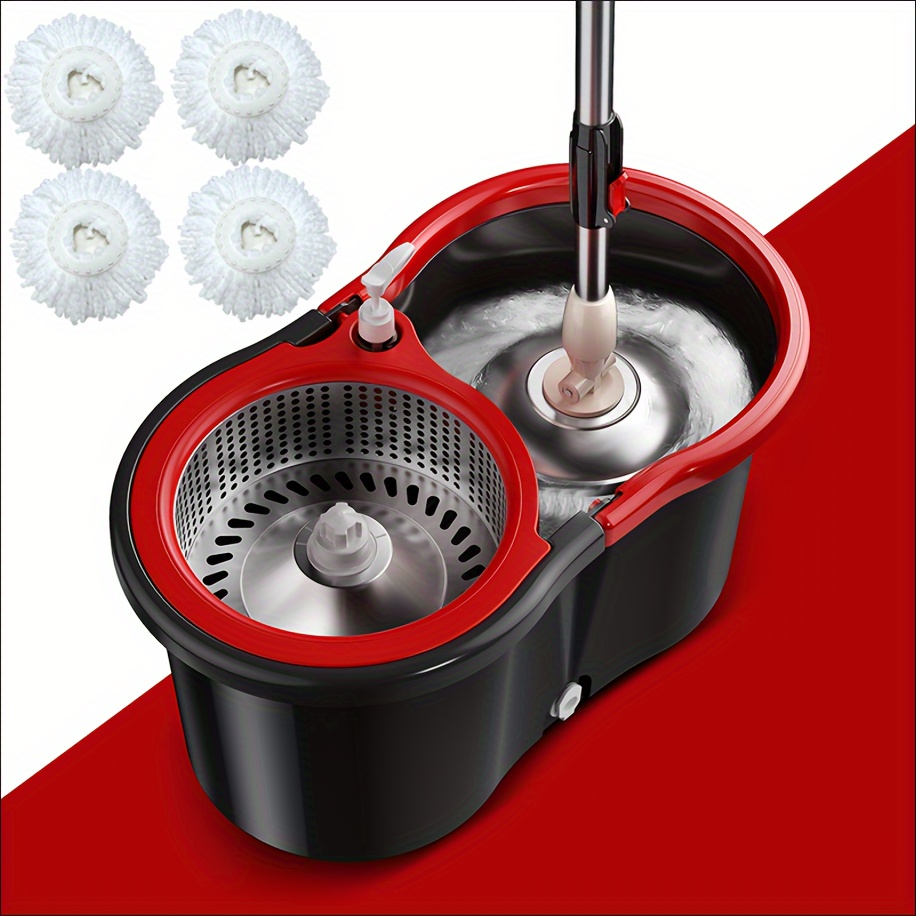 - Rotating Mop And Set 2/4 Mop , - Mop For Washing And Drying, Cleaning Tool For Hardwood, , , Wood - Plastic And Steel, -free, For Use
- Rotating Mop And Set 2/4 Mop , - Mop For Washing And Drying, Cleaning Tool For Hardwood, , , Wood - Plastic And Steel, -free, For Use
