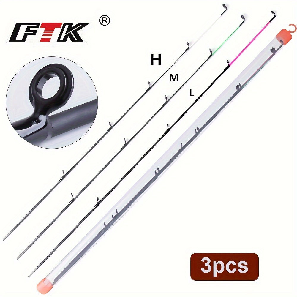 Ftk 99% Carbon Top Tip 0-120g 3 Different Trolling Medium/low/high Feeder Carp Rods Top Tip Fishing Accessories Fishing Gear - Feeder Top Rod
Ftk 99% Carbon Top Tip 0-120g 3 Different Trolling Medium/low/high Feeder Carp Rods Top Tip Fishing Accessories Fishing Gear - Feeder Top Rod