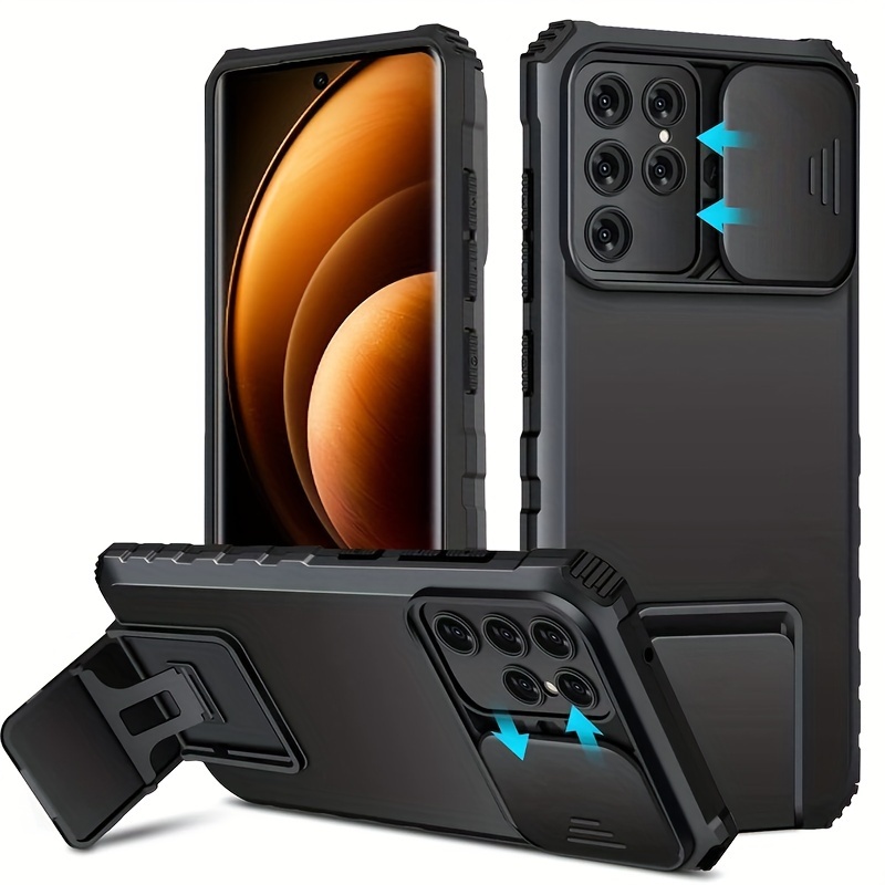 Heavy-duty Shockproof Case With Stand For Samsung S24 Ultra/s23/s22/s21, Note 20 Ultra & A Series - Durable Pc Material
Heavy-duty Shockproof Case With Stand For Samsung S24 Ultra/s23/s22/s21, Note 20 Ultra & A Series - Durable Pc Material