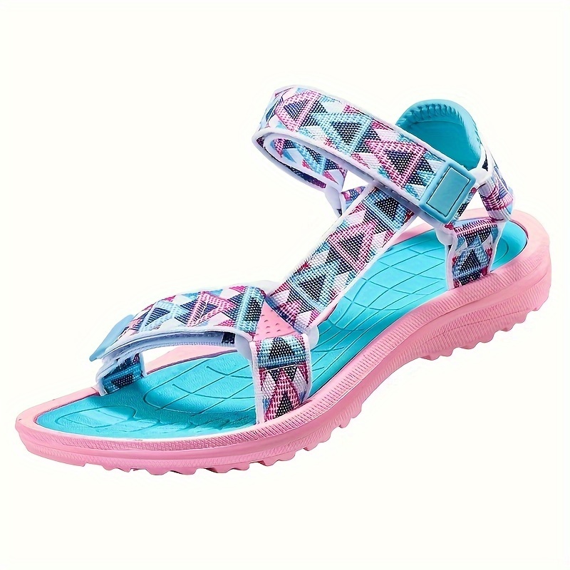 Trendy Cute Comfortable Open Toe Sandals For Girls, Breathable Lightweight Sport Sandals For Outdoor Activities, Summer
Trendy Cute Comfortable Open Toe Sandals For Girls, Breathable Lightweight Sport Sandals For Outdoor Activities, Summer