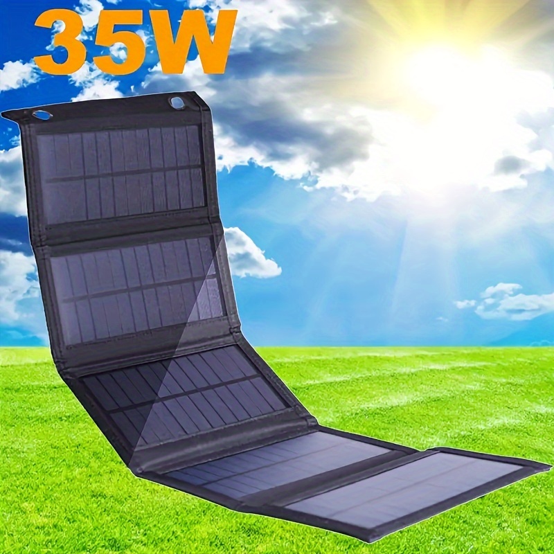 1 Pack, Outdoor Solar Foldable Charging Pack 35w Usb 5voutput Waterproof Sunscreen Aging Resistance Foldable Andeasy To Carry Where There Ls Light There Ls Electricity
1 Pack, Outdoor Solar Foldable Charging Pack 35w Usb 5voutput Waterproof Sunscreen Aging Resistance Foldable Andeasy To Carry Where There Ls Light There Ls Electricity
