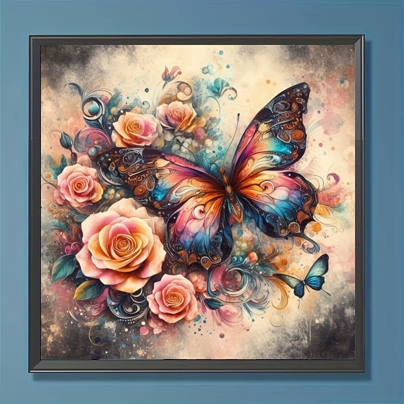 Diamond Art Painting Kit - Butterfly And Rose Artificial Diamond Mosaic 5d Diy Cross Stitch Kit Diamond Art Bedroom Living Room Home Decoration
Diamond Art Painting Kit - Butterfly And Rose Artificial Diamond Mosaic 5d Diy Cross Stitch Kit Diamond Art Bedroom Living Room Home Decoration